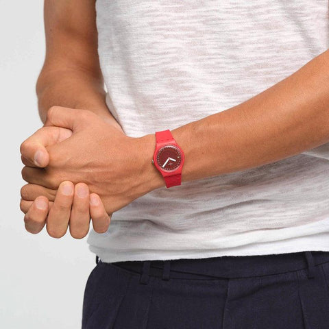 The Watch Boutique Swatch CYCLES IN THE SUN Watch SO28R400