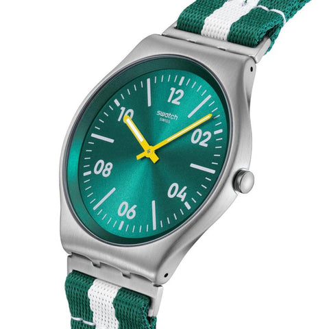 The Watch Boutique Swatch Casual Stripe Watch SS07S149