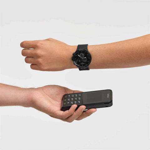 The Watch Boutique Swatch Checkpoint Black Pay! Watch - SB02B103-6000