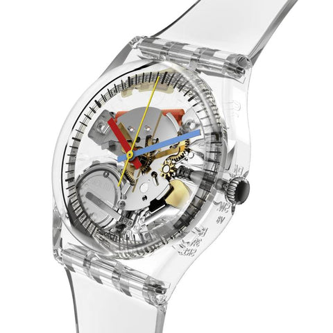 The Watch Boutique Swatch Clearly Gent Pay! Watch - SO28K109-6000