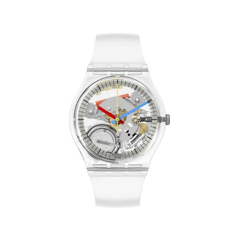 The Watch Boutique Swatch Clearly Gent Pay! Watch - SO28K109-6000