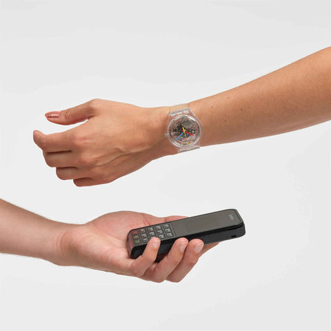 The Watch Boutique Swatch Clearly New Gent Pay! Watch - SO29K115-6000