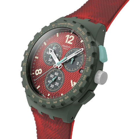 The Watch Boutique Swatch Crimson Foliage Watch SUSG410