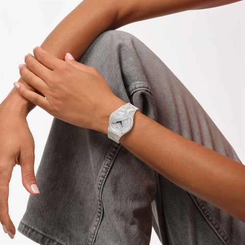 The Watch Boutique Swatch Curvilinear Watch - GZ363
