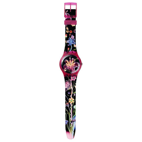 The Watch Boutique Swatch Digi-Blossoming Watch - SUOZ373