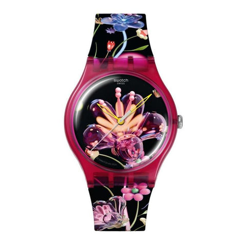 The Watch Boutique Swatch Digi-Blossoming Watch - SUOZ373