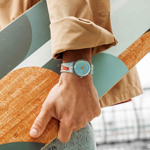 The Watch Boutique Swatch EIFFEL TOWER, BY ROBERT DELAUNAY Watch GZ357