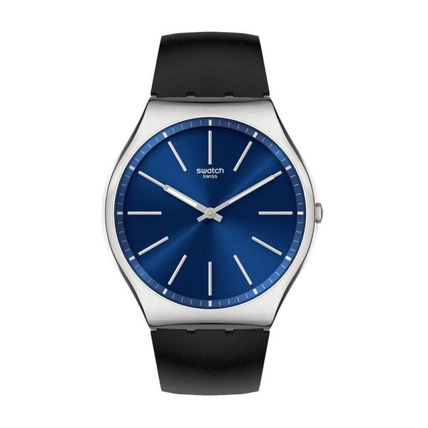 Swatch FORMAL BLUE 42 Watch SS07S125 – The Watch Boutique