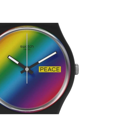 The Watch Boutique Swatch GO WITH THE 'BOW Watch SO31B101