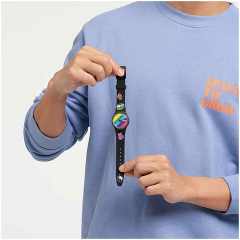 The Watch Boutique Swatch GO WITH THE 'BOW Watch SO31B101