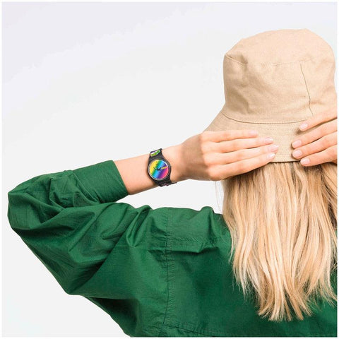 The Watch Boutique Swatch GO WITH THE 'BOW Watch SO31B101