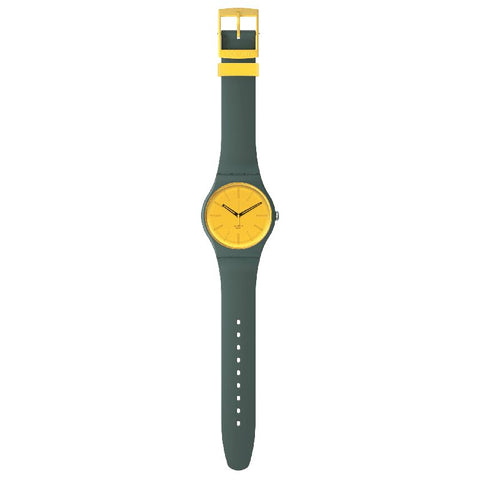 The Watch Boutique Swatch GOLD IN THE GARDEN Watch SO29G103