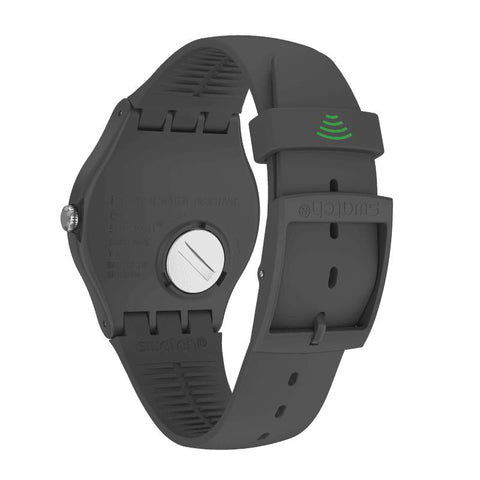 The Watch Boutique Swatch GRAPHITE PAY! Watch SVIM100-5300