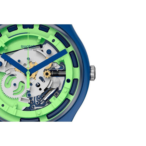 The Watch Boutique Swatch GREEN ANATOMY Watch SUON147 Default Title