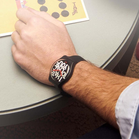 The Watch Boutique Swatch HATE 2 LOVE Watch SUOB185