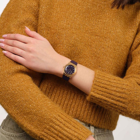 The Watch Boutique Swatch Heart of Burgundy Watch YLG413