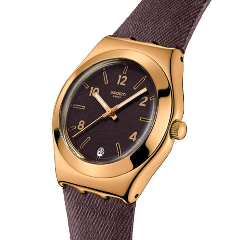 The Watch Boutique Swatch Heart of Burgundy Watch YLG413