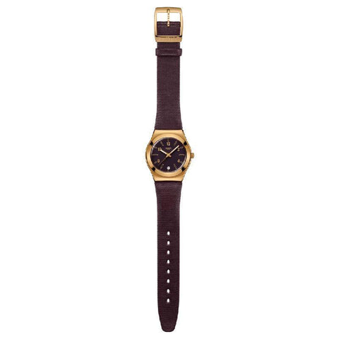The Watch Boutique Swatch Heart of Burgundy Watch YLG413