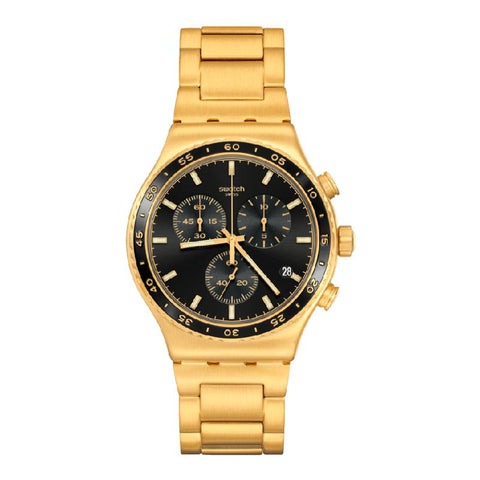 The Watch Boutique Swatch IRONY IN THE BLACK Watch YVG418G