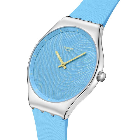 The Watch Boutique Swatch Iridescently Blue Watch - SYXS164