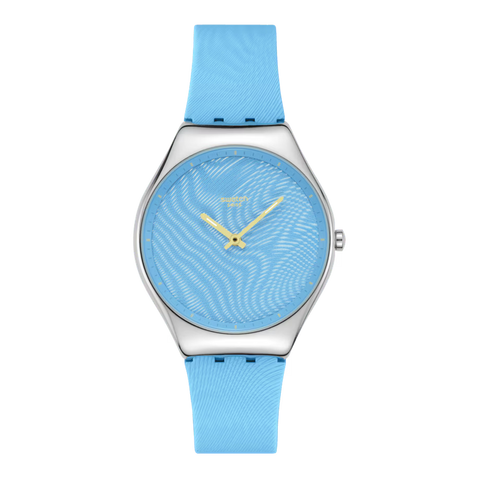 The Watch Boutique Swatch Iridescently Blue Watch - SYXS164
