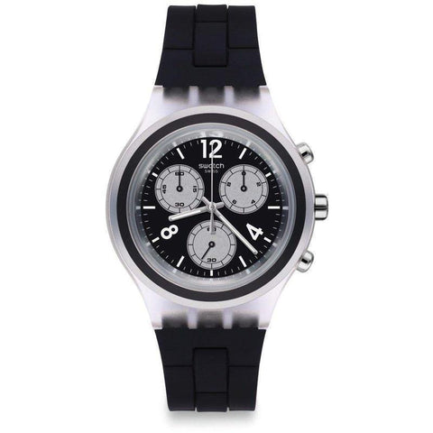 The Watch Boutique Swatch Irony Chrono Eleblack Watch