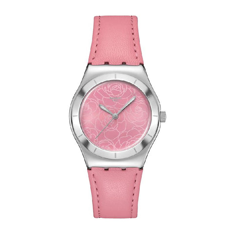 The Watch Boutique Swatch Irony PINK PETAL PROMISE Watch YLS234