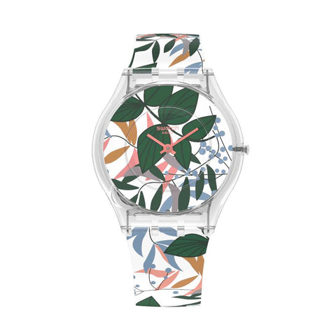 The Watch Boutique Swatch LEAVES JUNGLE Watch SS08K111 Default Title
