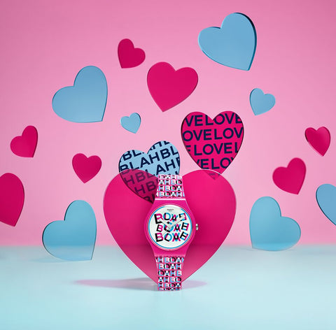 The Watch Boutique Swatch LOVE & BLAH Watch SO29Z156