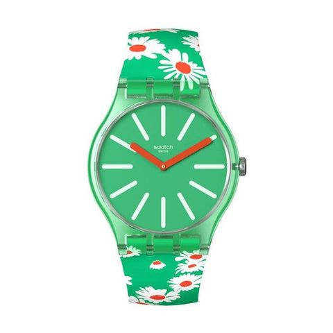 The Watch Boutique Swatch MEADOW FLOWERS Watch SO29G104