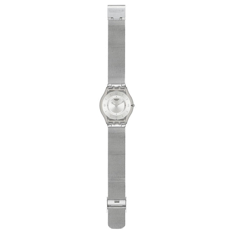 The Watch Boutique Swatch METAL KNIT AGAIN Watch SS08M100M