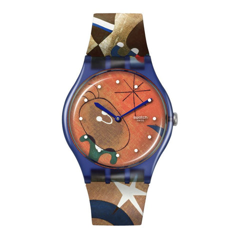 The Watch Boutique Swatch MIRO'S WOMEN & BIRD IN THE MOONLIGHT Watch SO29Z136