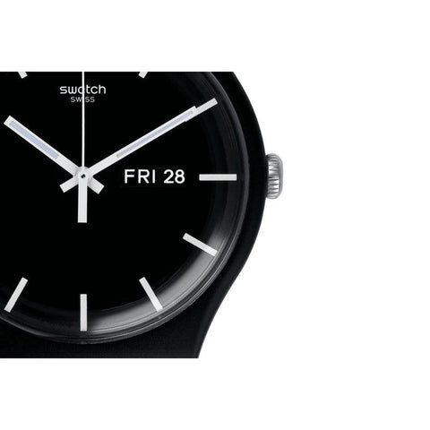 The Watch Boutique Swatch MONO BLACK AGAIN Watch SO29B704
