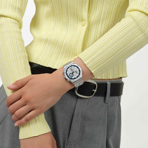 The Watch Boutique Swatch Midnight in the Mirror Watch - YVS539G