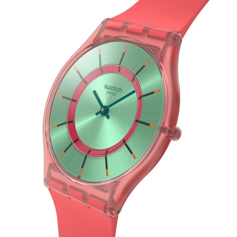 The Watch Boutique Swatch Minty Mango Dream Watch - SS08P111