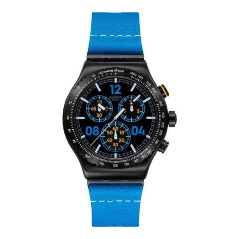 The Watch Boutique Swatch Moments Blue Watch YVB100