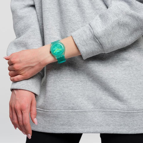The Watch Boutique Swatch NATURE BLUR Watch SUOG119