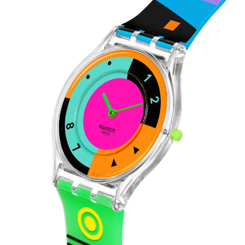 The Watch Boutique Swatch NEON HOT RACER Watch SS08K119