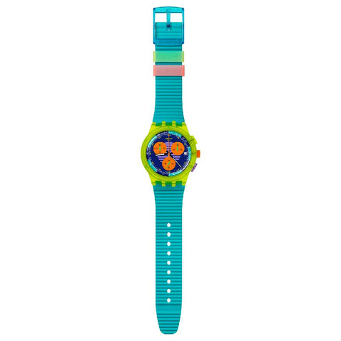 The Watch Boutique Swatch NEON WAVE Watch SUSJ404