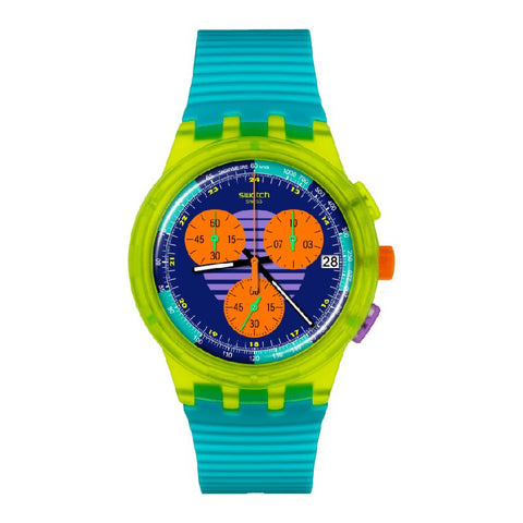 The Watch Boutique Swatch NEON WAVE Watch SUSJ404