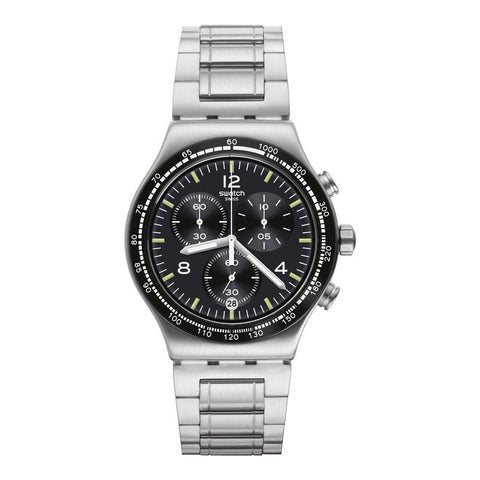 The Watch Boutique Swatch NIGHT FLIGHT AGAIN Watch YVS444GC