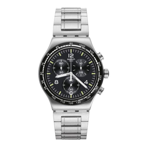 The Watch Boutique Swatch NIGHT FLIGHT AGAIN Watch YVS444GC Default Title