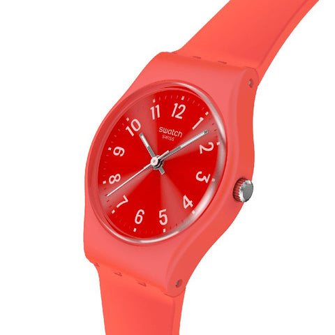 The Watch Boutique Swatch NOTES OF CORAL Watch LP165