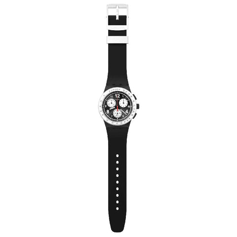 The Watch Boutique Swatch NOTHING BASIC ABOUT BLACK Watch SUSB420