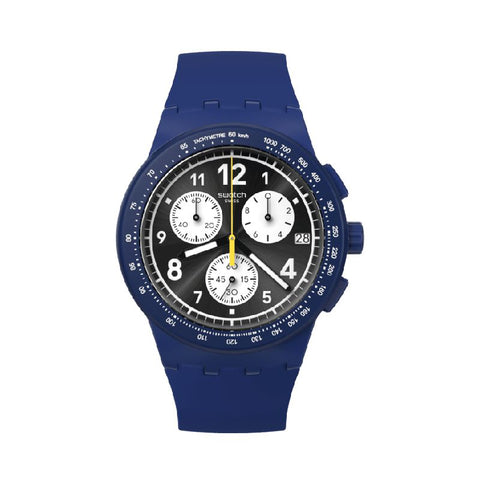 The Watch Boutique Swatch NOTHING BASIC ABOUT BLUE Watch SUSN418