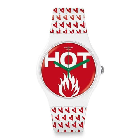 The Watch Boutique Swatch Originals Au Feu Watch