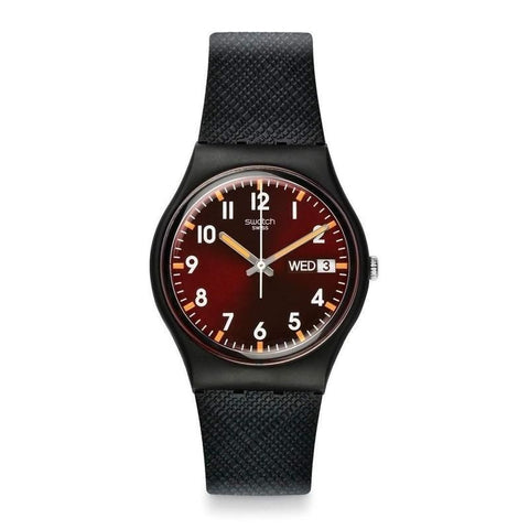 The Watch Boutique Swatch Originals Sir Red Watch SO28B704