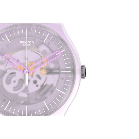 The Watch Boutique Swatch PINK MIST Watch SUOK155