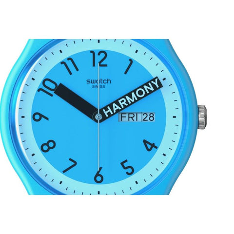 The Watch Boutique Swatch PROUDLY BLUE Watch SO29S702