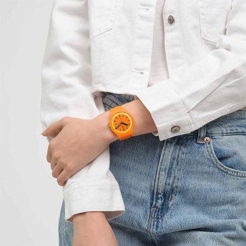 The Watch Boutique Swatch PROUDLY ORANGE Watch SO29O700